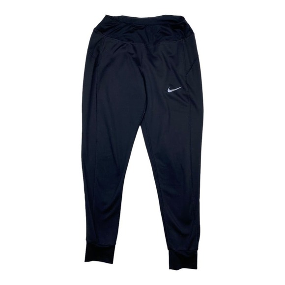 Nike Black Performance Activewear Gym Running Joggers Women's Size XS - Picture 1 of 6